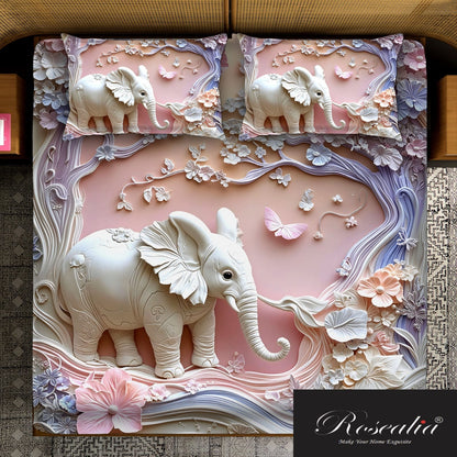 Super King Size 7D Digital Prints Bedsheet Set