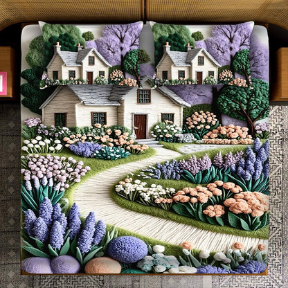 Super King Size 7D Digital Prints Bedsheet Set