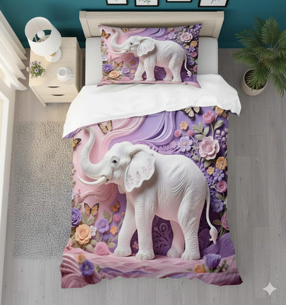 7D Digital Prints  Single Bedsheet Set