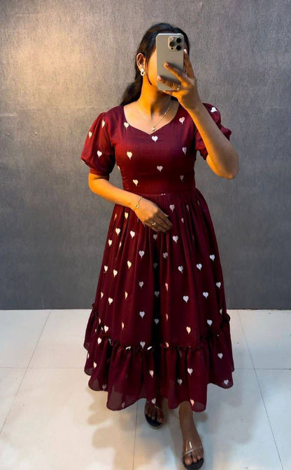 Geourgett Frock with Top