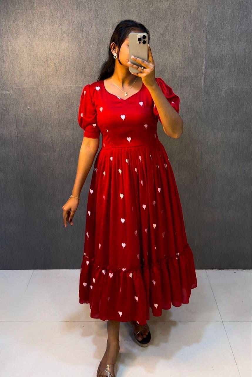 Geourgett Frock with Top