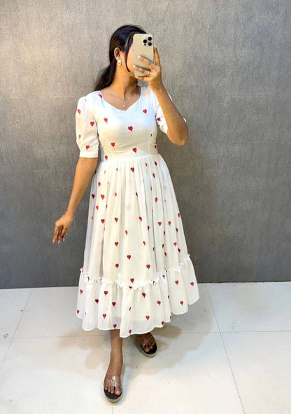 Geourgett Frock with Top