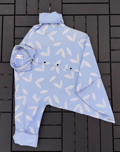 LINEN FABRIC WITH RUBBER PRINT FLORAL VALUE EDITION SHIRTS