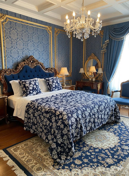 King Size Warm Flannel Bedsheet Set