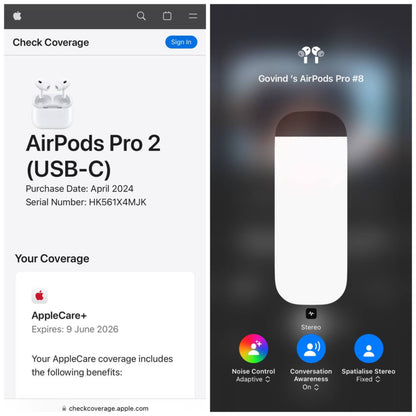 APPLE AIRPOD PRO 2ND GEN TYPE-C