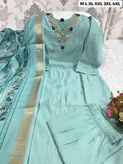 Designers Kurti Pent Dupatta Set