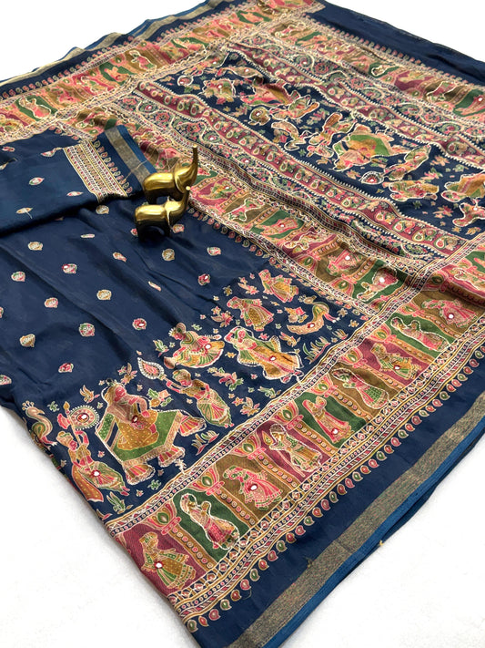 Cotton  saree with all over  beautiful design along with zari  border