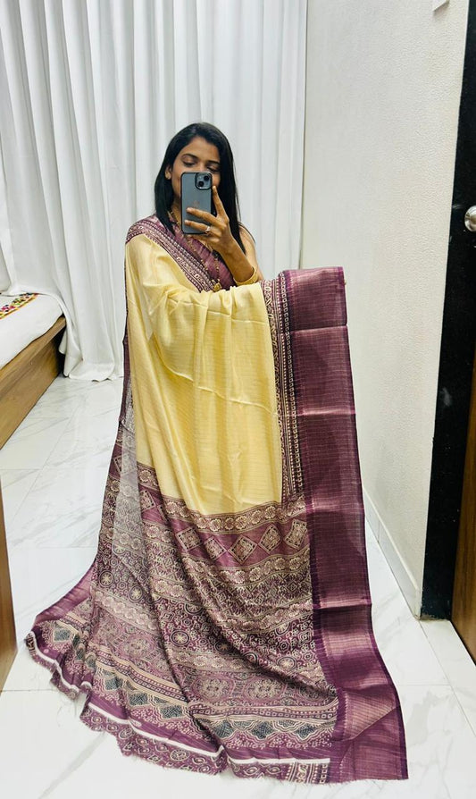 Premium dola silk saree