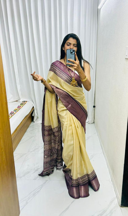 Premium dola silk saree