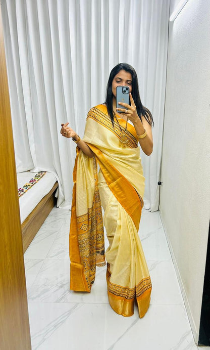 Premium dola silk saree