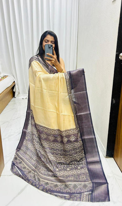 Premium dola silk saree