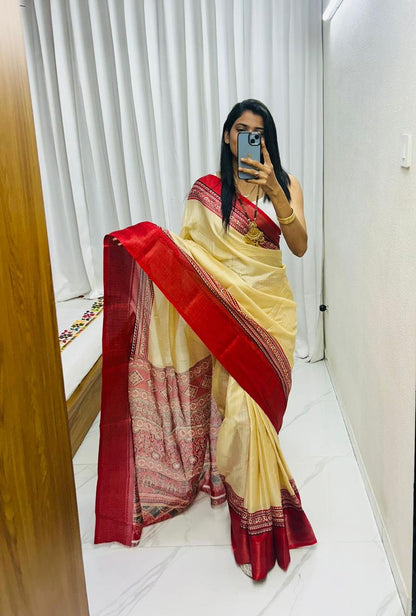 Premium dola silk saree