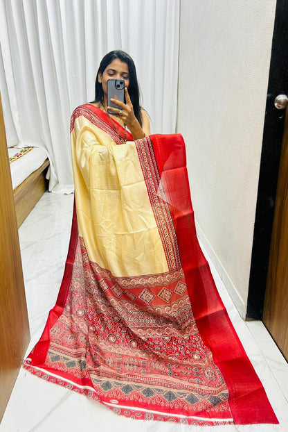 Premium dola silk saree