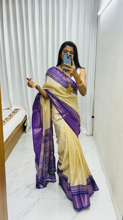 Premium dola silk saree