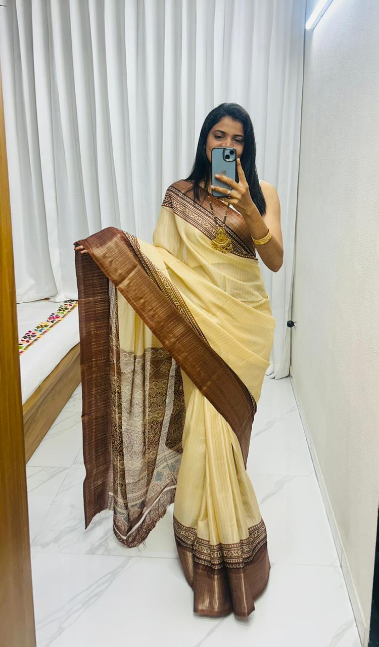 Premium dola silk saree