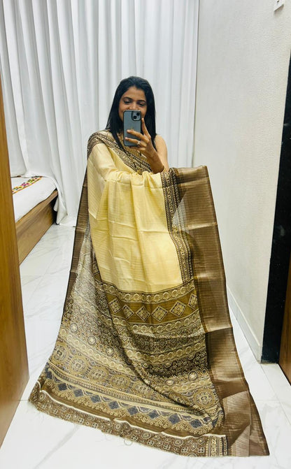 Premium dola silk saree