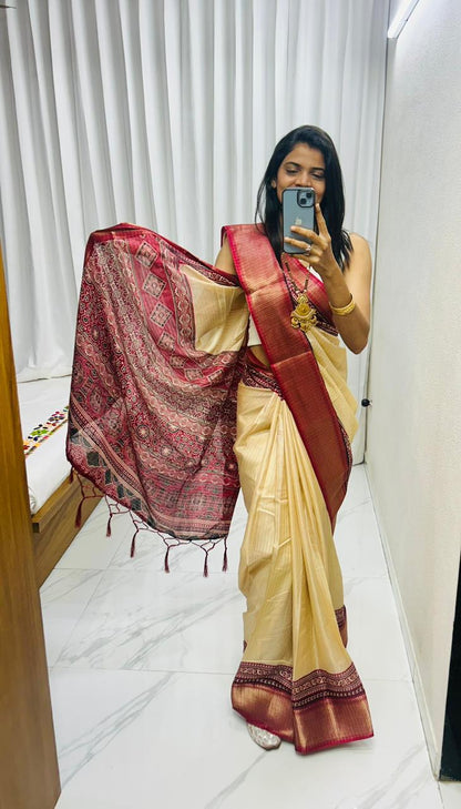 Premium dola silk saree