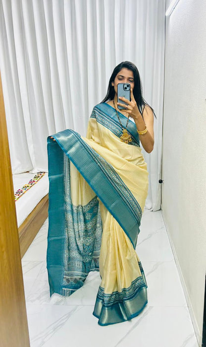 Premium dola silk saree