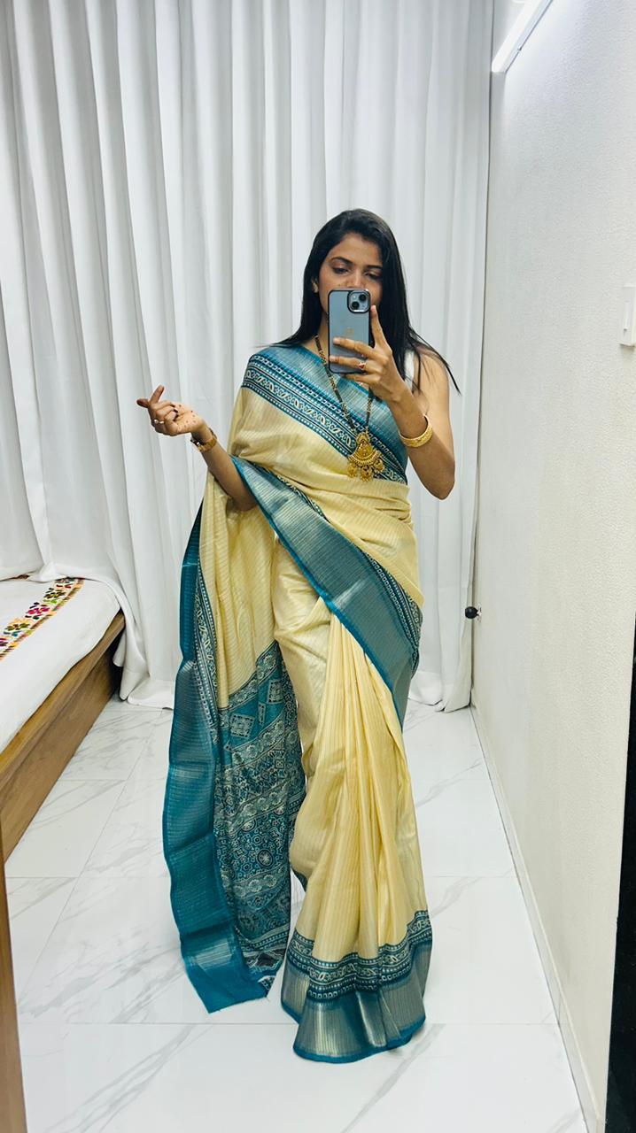 Premium dola silk saree