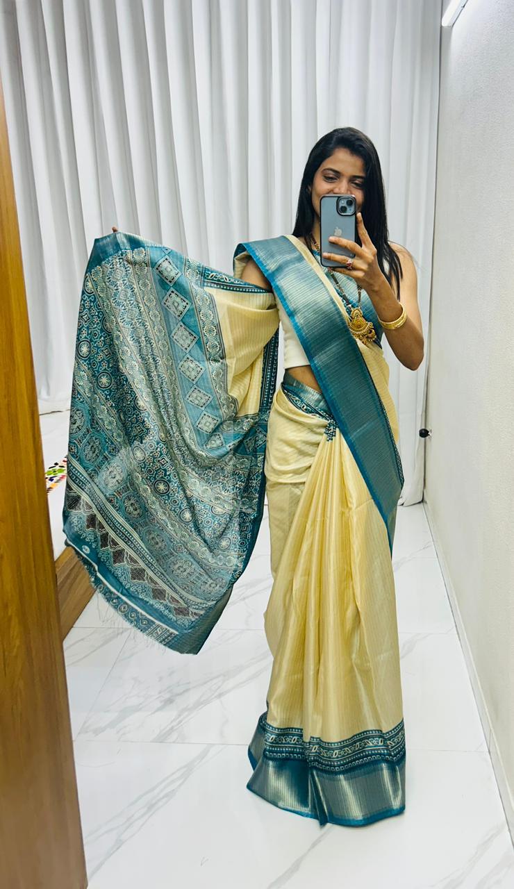 Premium dola silk saree