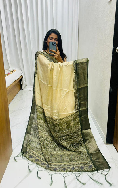 Premium dola silk saree