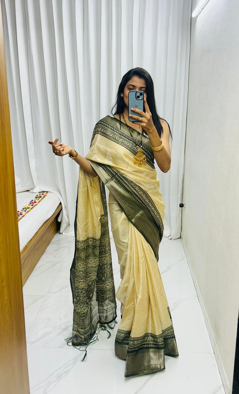 Premium dola silk saree