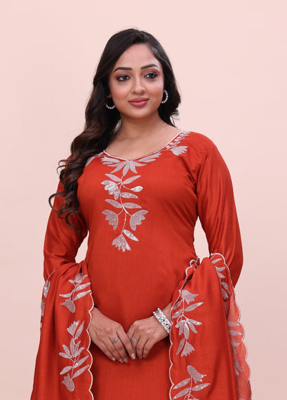 Multi Sequence Work Kurti Set