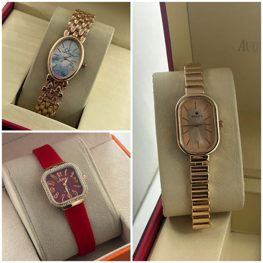 Ladies 3pc Combo Watch