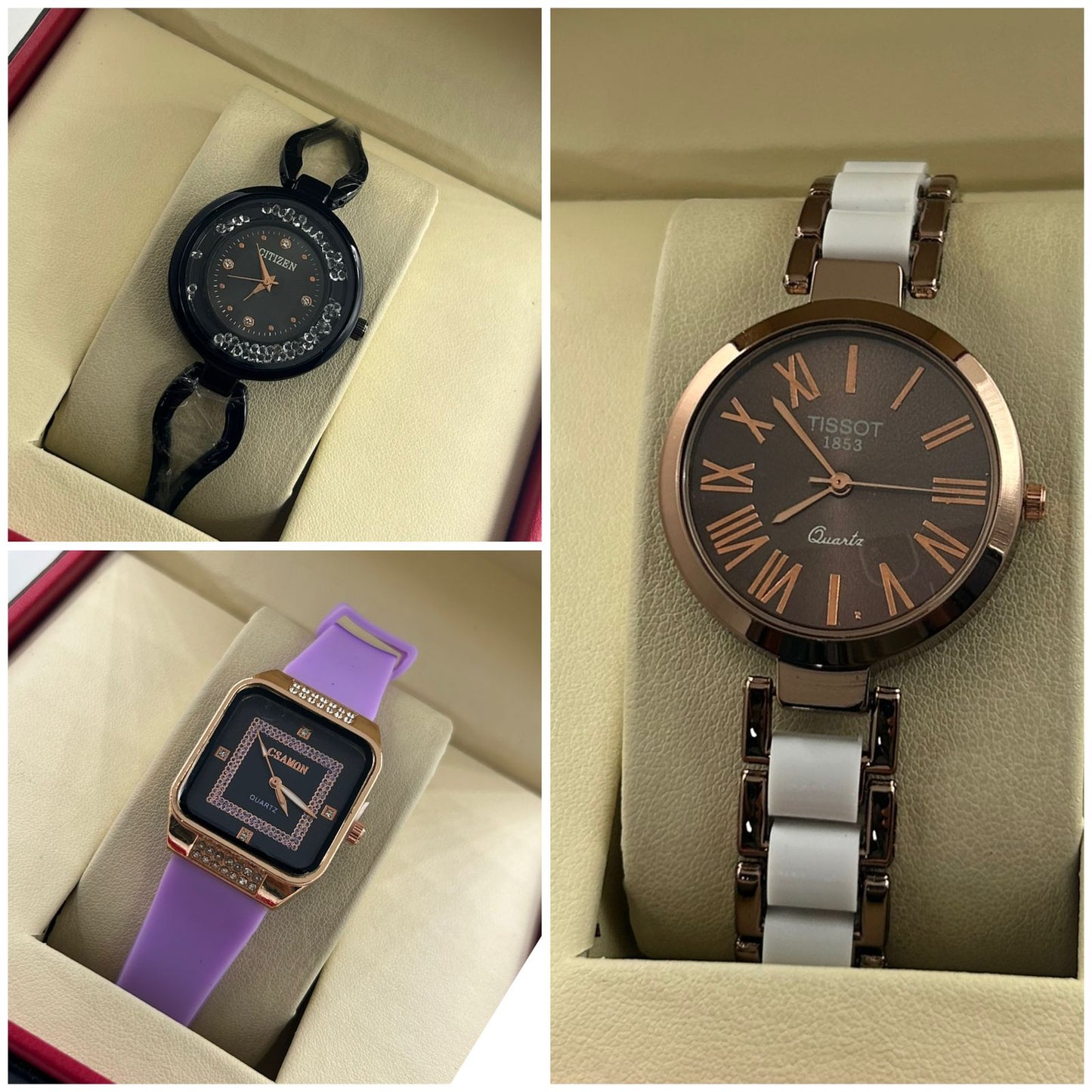 Ladies 3pc Combo Watch