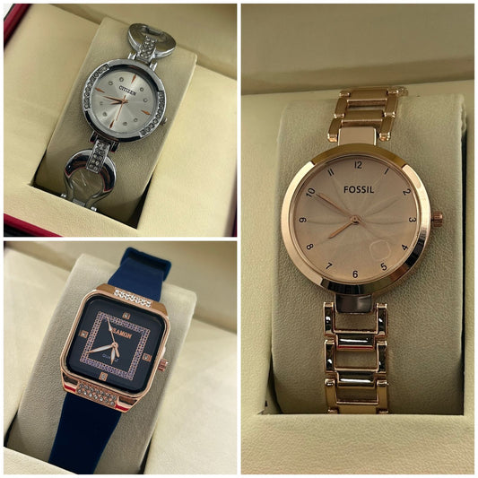 Ladies 3pc Combo Watch