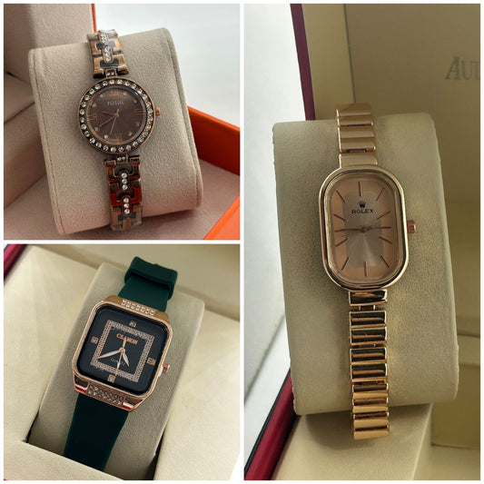 Ladies 3pc Combo Watch