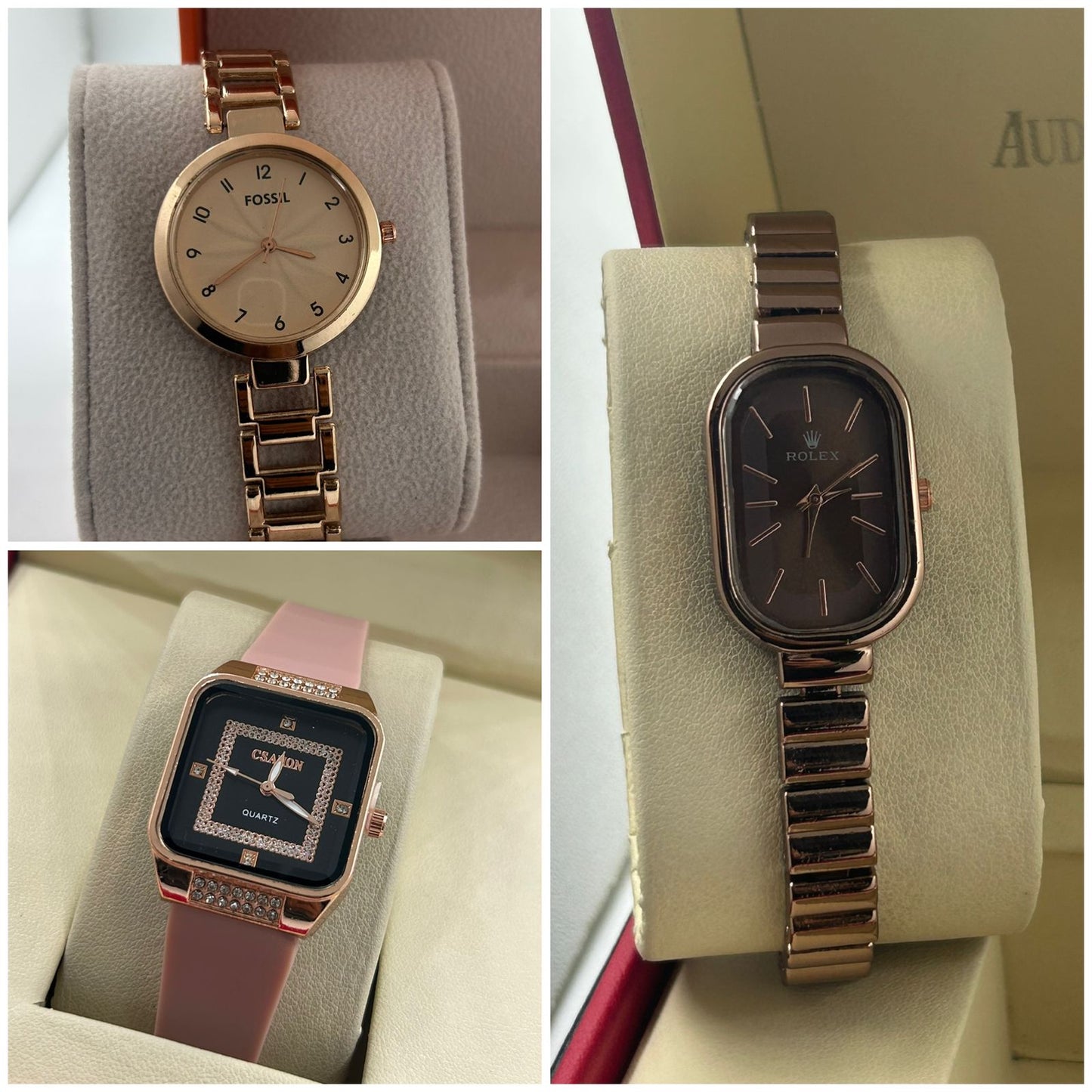 Ladies 3pc Combo Watch