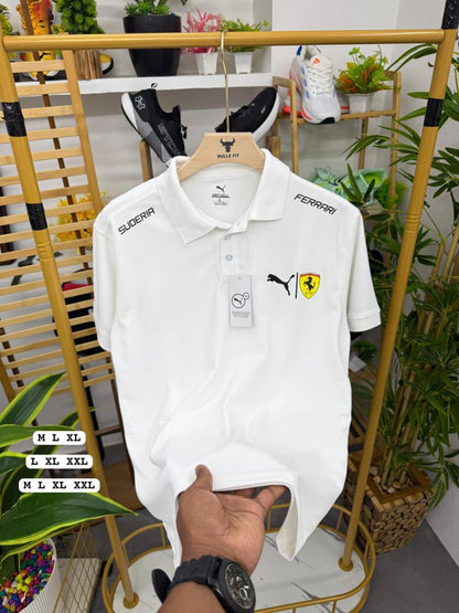 Quality Cotton Lycra Collar T-shirt❤️ Brands