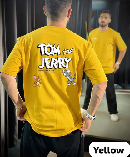 Fully Stretchable Off/Drop Shoulder Cotton Lycra Tshirt