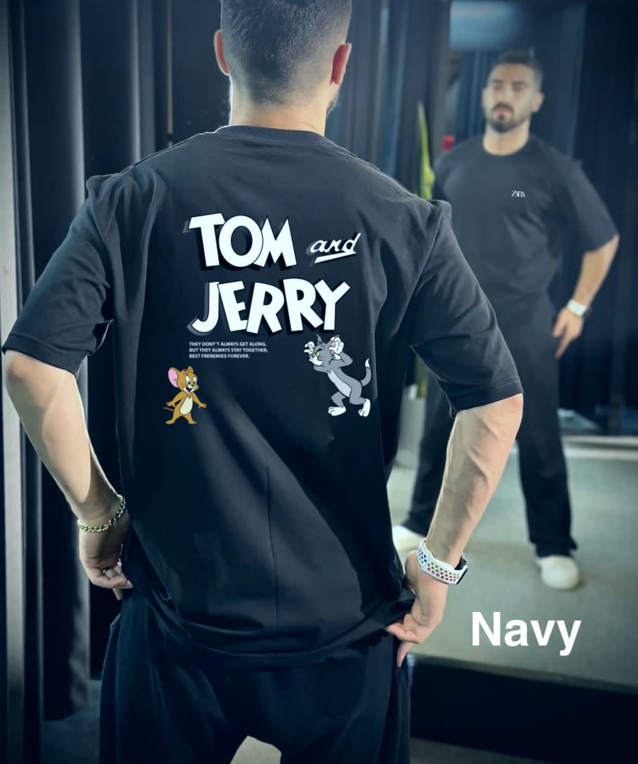 Fully Stretchable Off/Drop Shoulder Cotton Lycra Tshirt