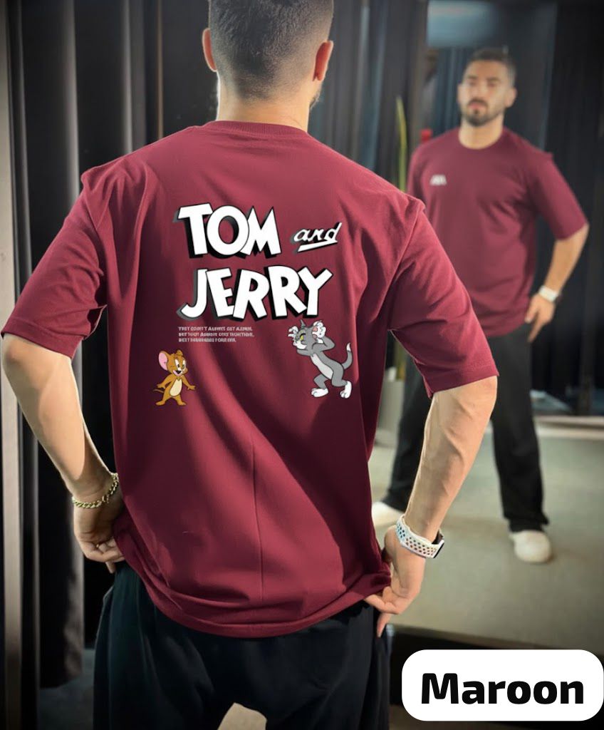 Fully Stretchable Off/Drop Shoulder Cotton Lycra Tshirt