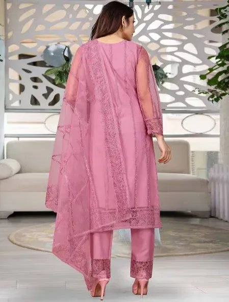 Kurta With Dupatta And Bottomwear