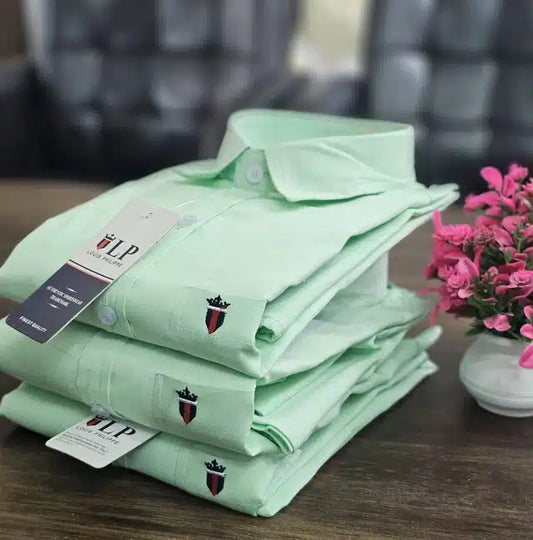 Louis Philippe Men's Cotton Slim Fit Shirt