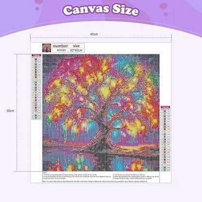 Diamond Art Painting Kits for Adults and Beginners, 5D Tree Diamond Art Kit