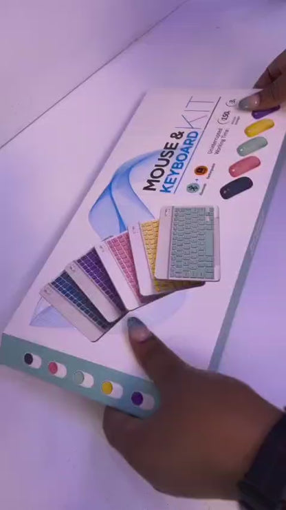 Dual Mode Rechargeable Mouse & Keyboard