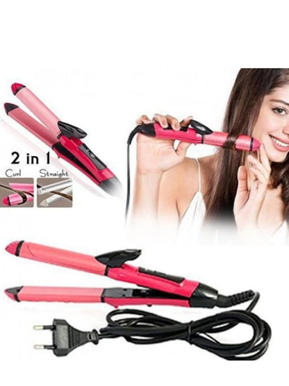 2 in 1 Nova Hair Straightener and Curler